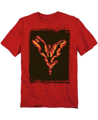 Men's Goblet Of Fire Dragon In Flames T Shirt