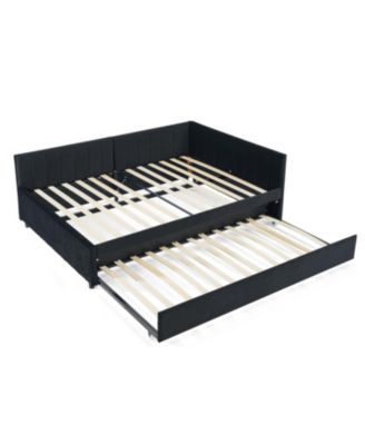 Velvet Daybed with Trundle