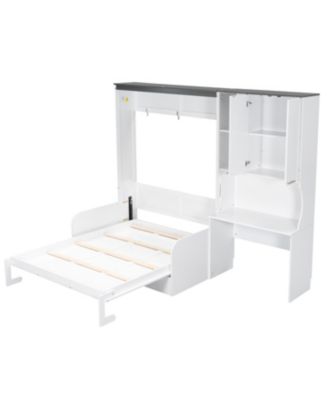  Murphy Bed Sofa Desk Storage - Full Size