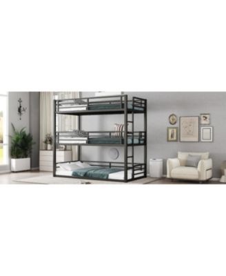 Triple Bunk Bed, Metal