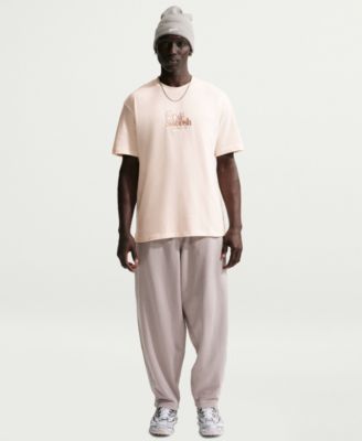 Men's Cafe Swoosh Print Crewneck T-Shirt