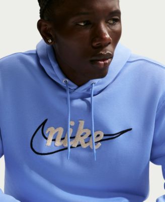 Men's Embroidered Logo Relaxed-Fit Hoodie