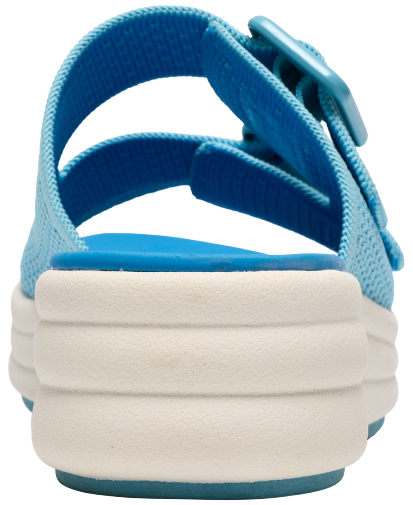 Женские сандалии Clarks Drift Faye Round Toe Wedge, цвет: Яркий синий — фото 3