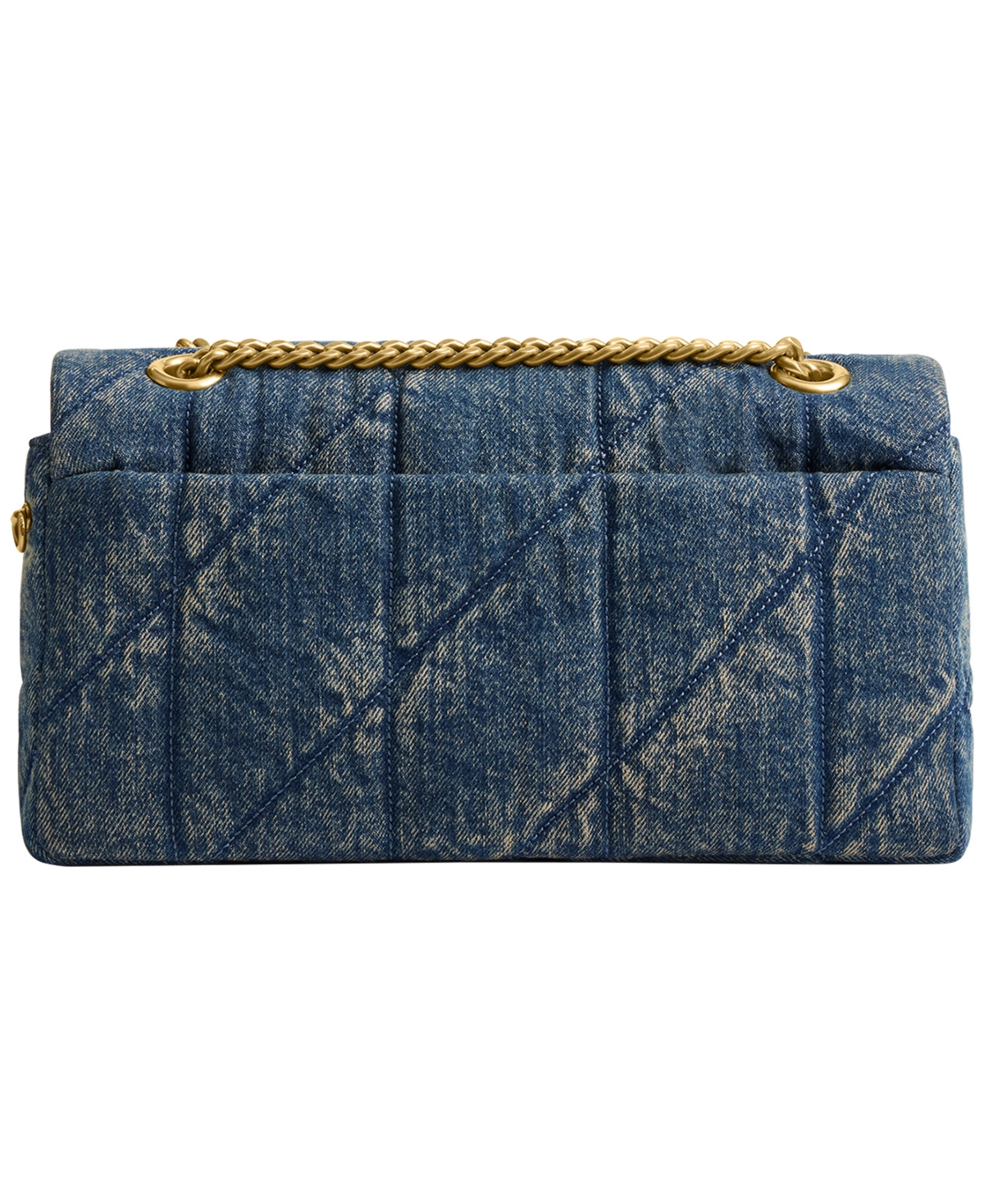 Coach Quilted Tabby Denim Small Shoulder Bag 26