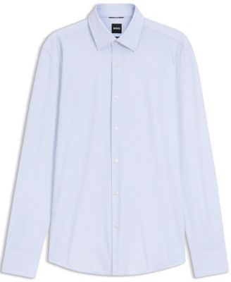 Men's Performance-Stretch Slim-Fit Dress Shirt