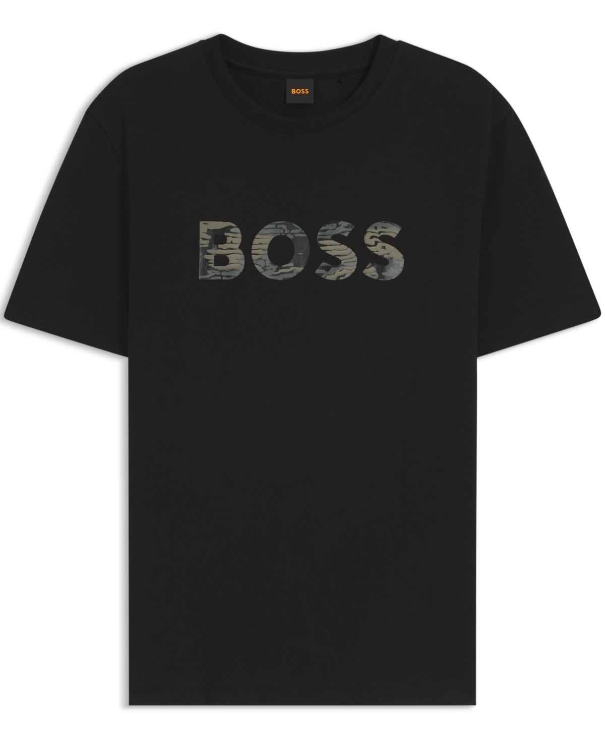 Boss by Hugo Men's Logo Print Cotton-Jersey T-Shirt