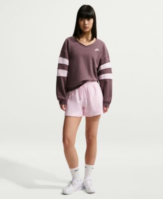 Sportswear Women's Club Fleece Oversized V-Neck Sweatshirt
