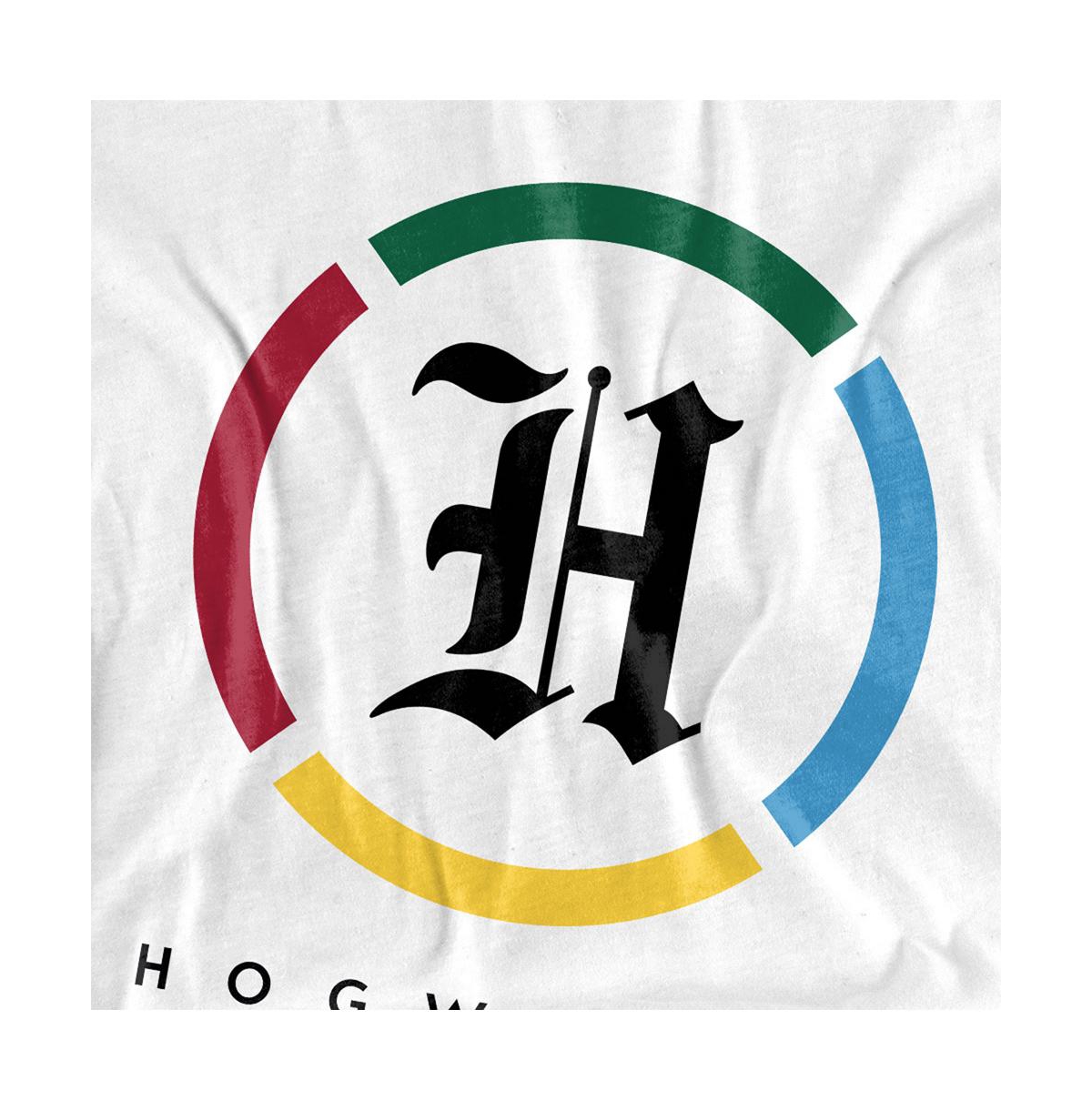 Harry Potter Men's Hogwarts Old English H Logo T Shirt