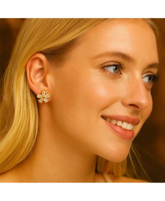 Marisol Crystal Blossom Necklace & Earring Set