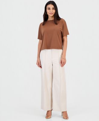 Petite High-Rise Cargo Pants