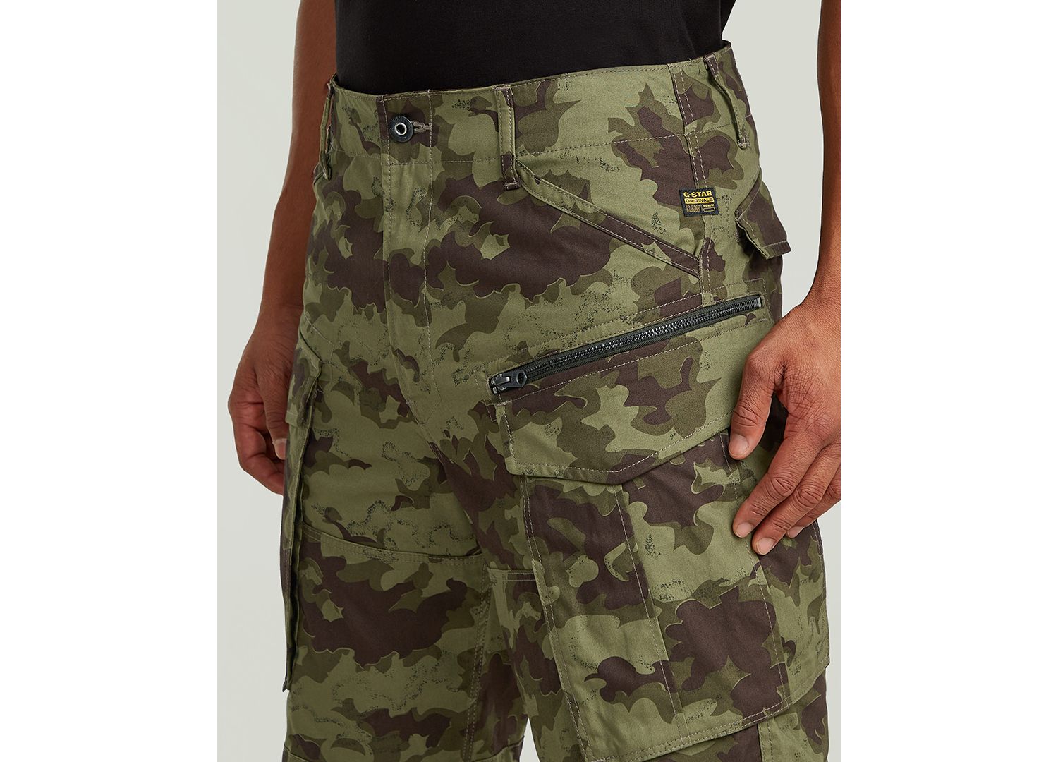 Men's Rovic Printed Zip Shorts