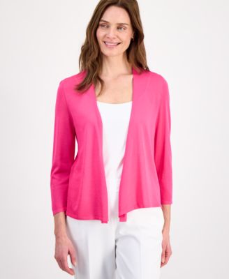 Women's Self Edge A-Line Cardigan, Regular & Petite