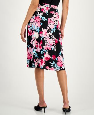 Women's Printed A-Line Skirt