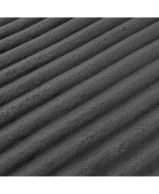 Corduroy L-Shape Modular Sectional Sofa - Unfolds into a Bed