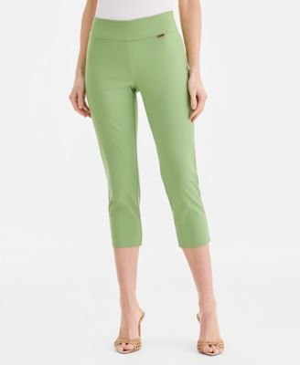 Women's Bengaline Pull-On Capri Pants