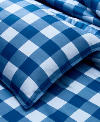 Gingham 3-Pc. Comforter Set, Full/Queen