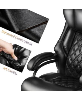 500lbs Big and Tall Office Chair for Heavy People Executive Computer Desk Chair