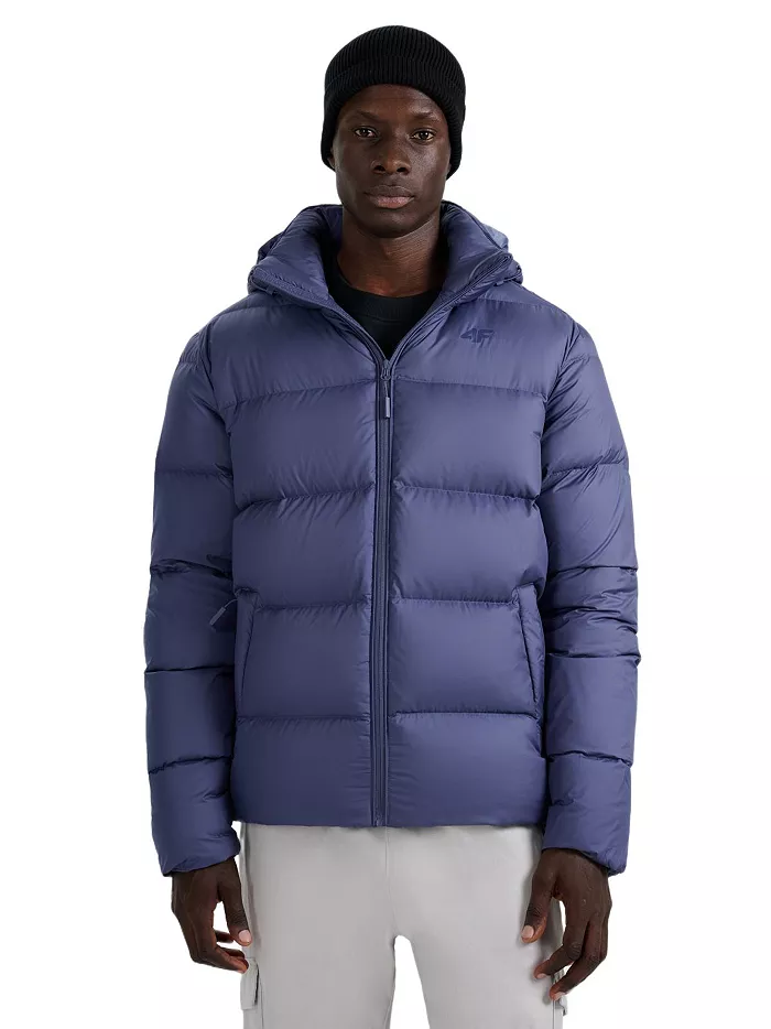 Men's Down Jacket with Natural Filling