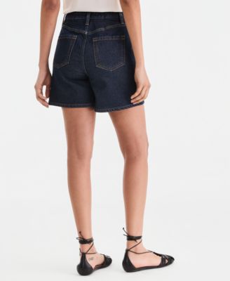 Women's High Waist Denim Shorts