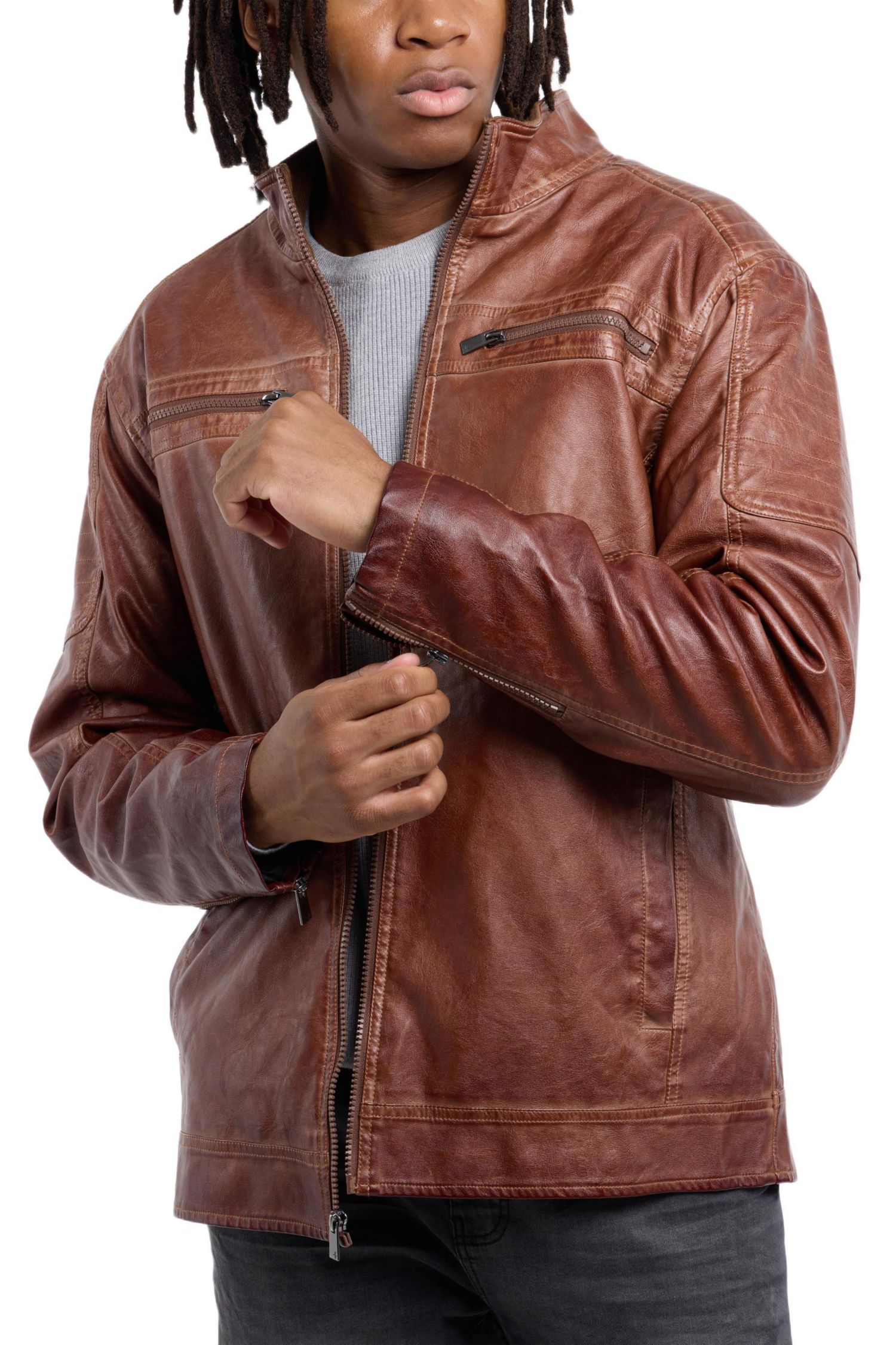 Men's SPRING + MERCER Washed Tobacco Jacket