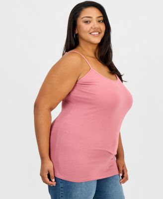 Trendy Plus Size Scoop-Neck Sleeveless Top