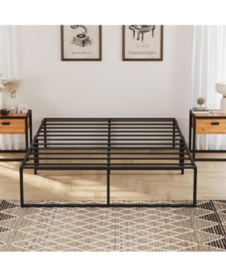 gaomon Metal Platform Bed Frame with Storage, Heavy Duty Bed Frame ...