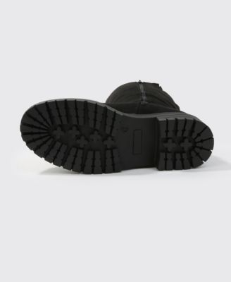 Women's Beverly Microfiber Suede Lug Sole Boots