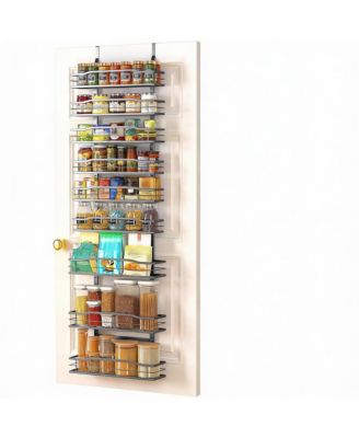 9-Tier Metal Over-the-Door Organizer for Kitchen, Bathroom, Laundry