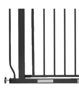 BalanceFrom Walk Thru Safety Gate, Fits 29.1-38.5" Openings, 36” Tall, Graphite