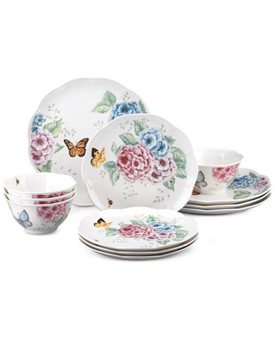 Lenox Butterfly Meadow Hydrangea Collection - Dinnerware ...