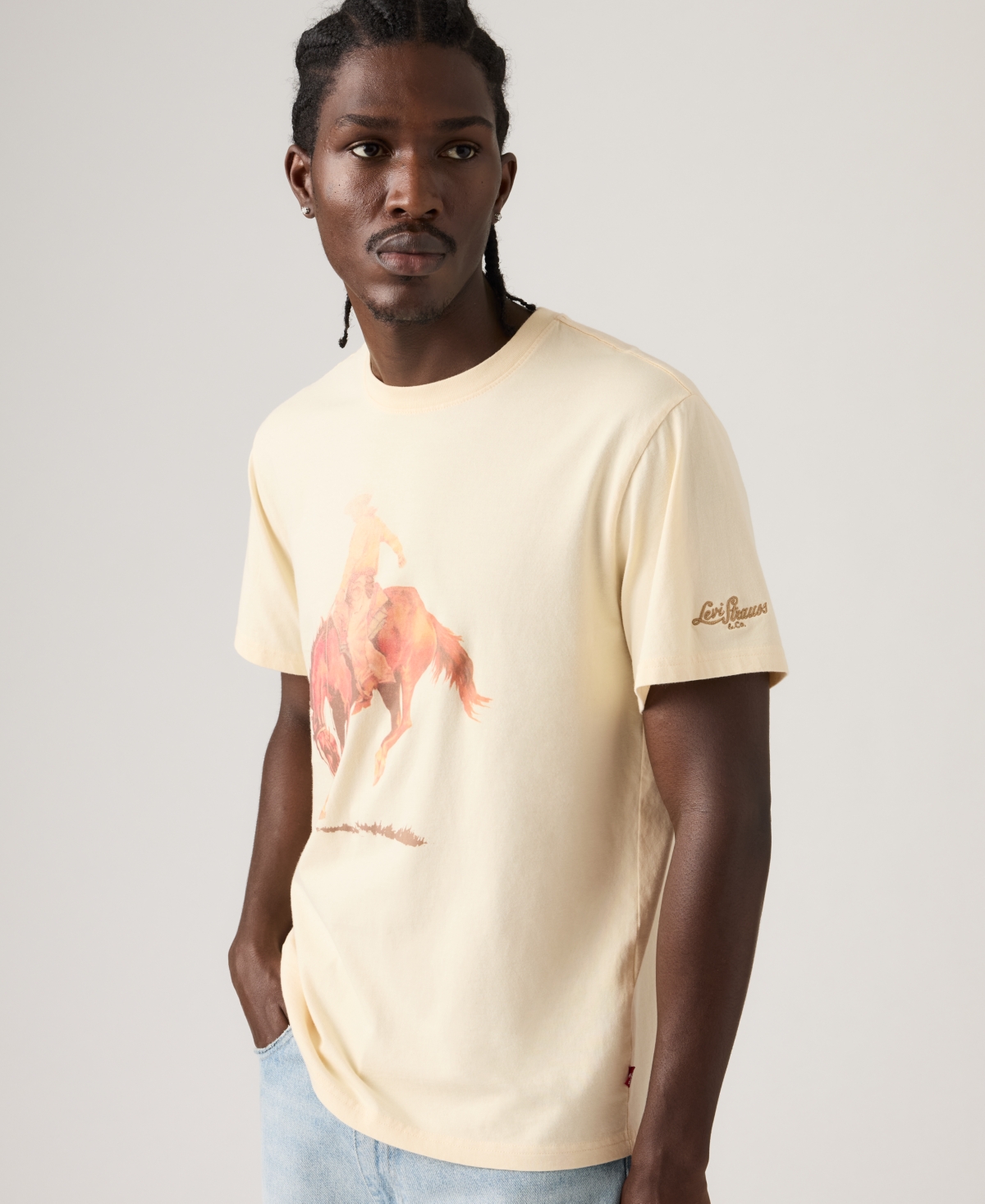 Levi's Premium Men's Relaxed-Fit Logo Graphic T-Shirt