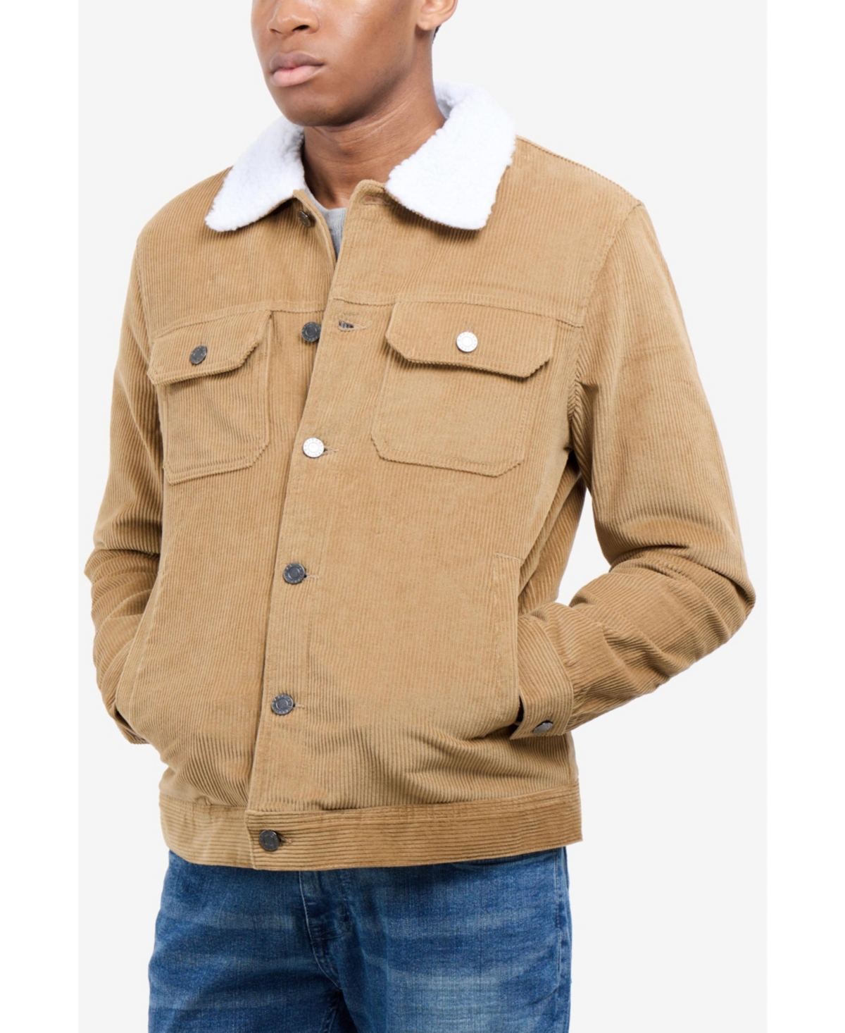 Xray Men's Corduroy Trucker Jacket