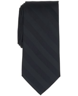 Men's Satin Stripe Solid Tie