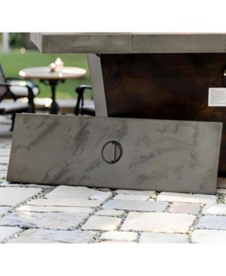 42" Gas Fire Pit Table, Rectangle, 50000BTU