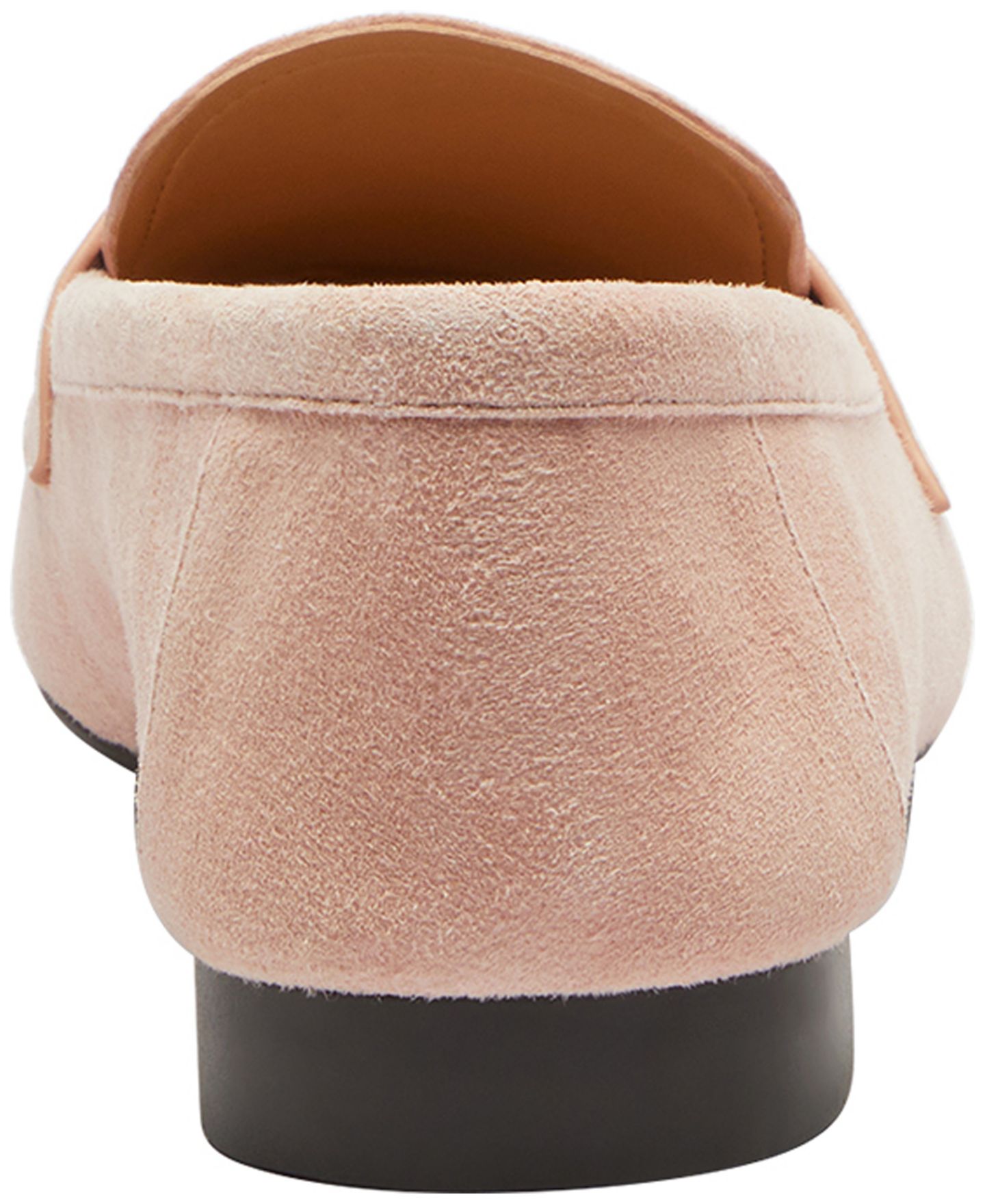 Женские туфли COACH Sculpted C Suede Slip-On, цвет: Розовый — фото 3