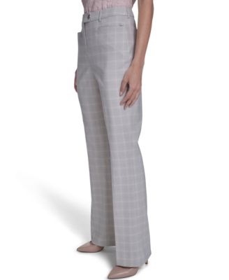Women's Windowpane Modern Fit Pants