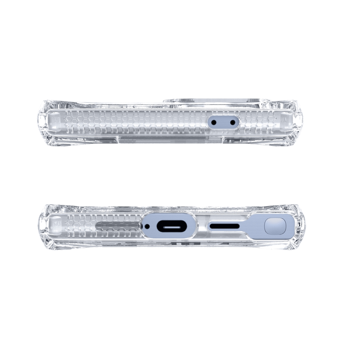 ITSkins Hybrid_R Clear MagSafe Case for Samsung Galaxy S25 Ultra