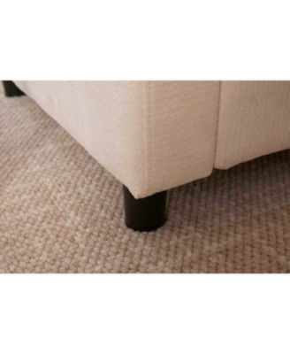 Sleeper Sofa Bed, Pull Out Couch, 2-Seater Linen Convertible Sofa