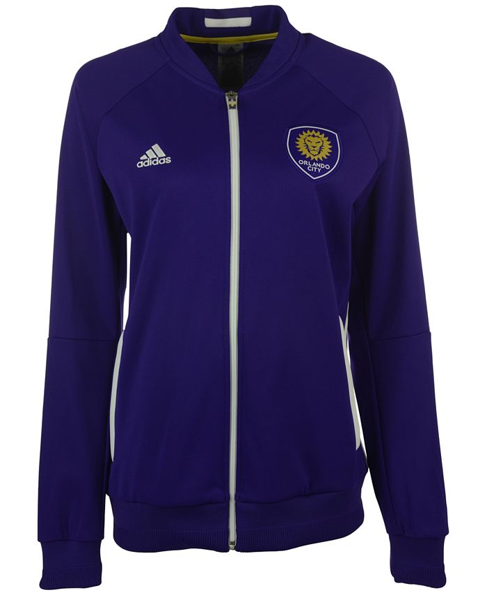 Adidas Women S Orlando City Sc Anthem Jacket Reviews Sports Fan Shop Macy S