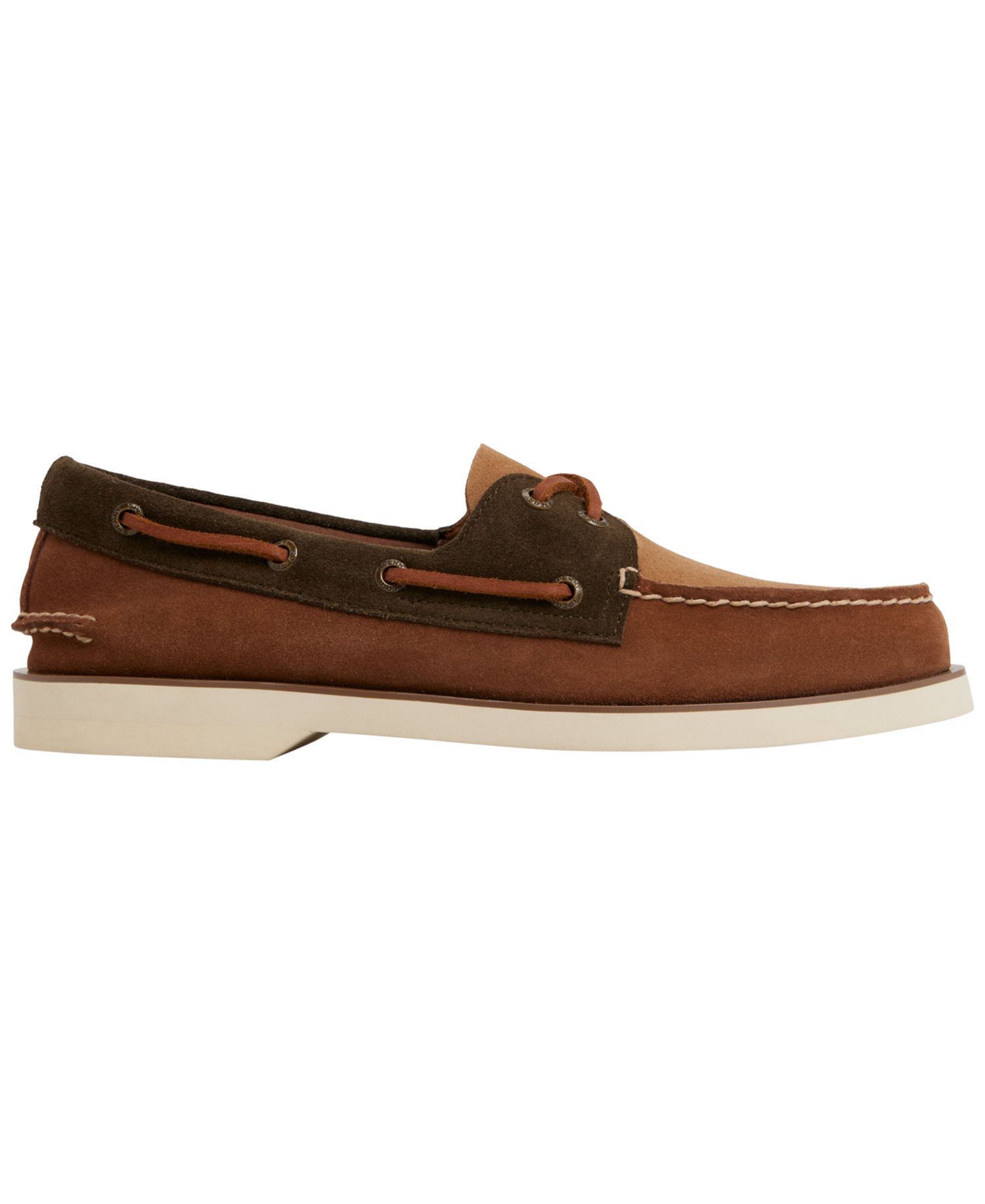 Men's Round-Toe Boat Shoes