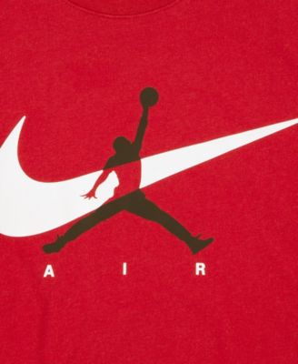 Boys' 8-20 Jumpman Swoosh Logo Crewneck T-Shirt