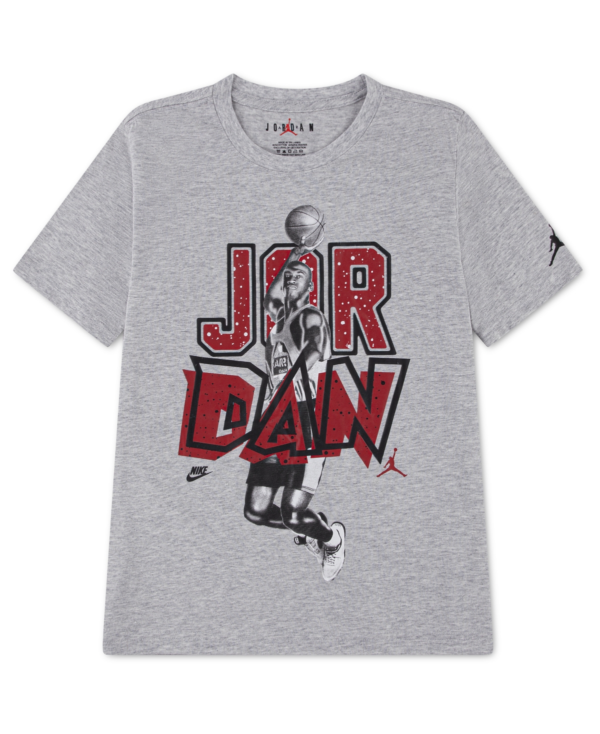 Jordan Boys 8-20 Graphic Print Short-Sleeve T-Shirt