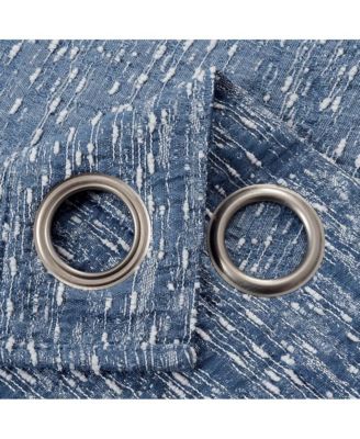 38" x 84" Polyester Roman Jacquard Premium Grommet Panel Pair