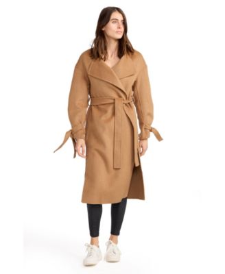 Women's Head Over Heels Collarless Robe Coat