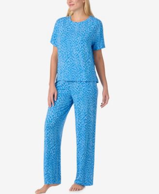 Women's Crewneck T-Shirt & Long Pants, 2-Piece Set