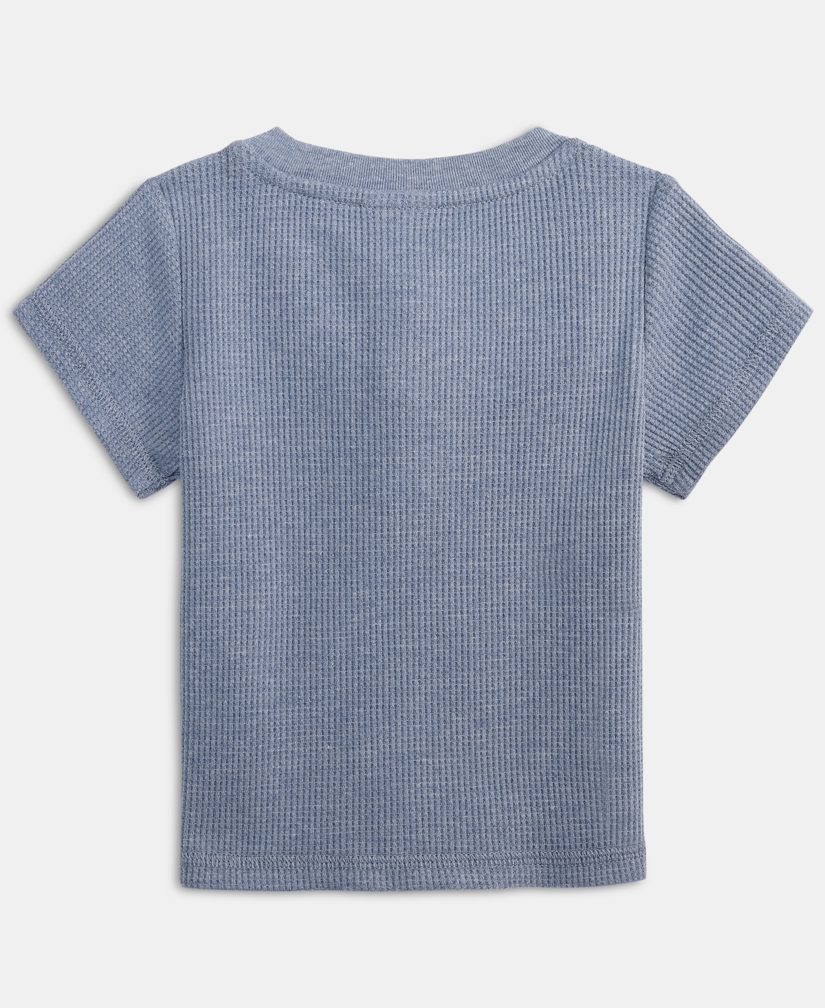 First Impressions Toddler Boys' 2T-4T Mix and Match Heathered Waffled Henley T-Shirt, Macy's Exclusive