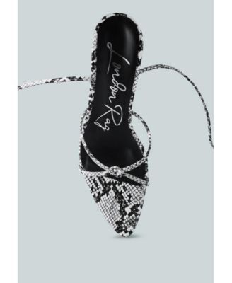 Women's Bondage High Heel Lace Up Sandals