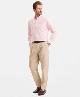 Men's Solid Stretch Oxford Cotton Shirt