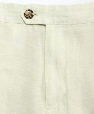 Men's Linen Cross-Dye Pants