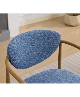 fabric dining/living/bedroom chair (2 sets) with foam, metal frame